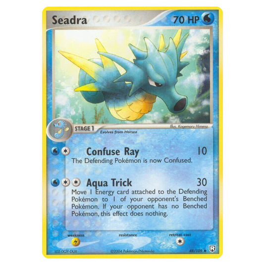 Pokemon - EX Team Rocket Returns - Seadra - 048/109