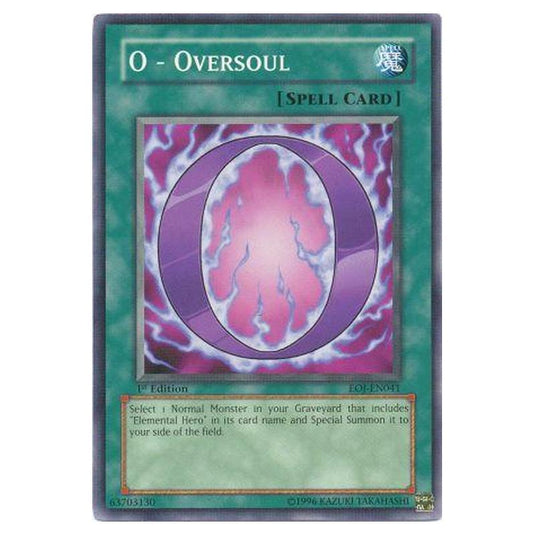 Yu-Gi-Oh! - Enemy of Justice - O - Oversoul (Common) EOJ-EN041