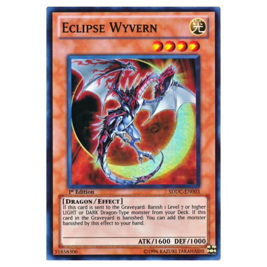 Yu-Gi-Oh! - Dragons Collide Structure Deck - Eclipse Wyvern (Super Rare) SDDC-EN003