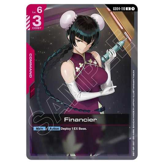 Gundam Card Game - GD-04: Phantom Aria - Financier (U) - GD04-110