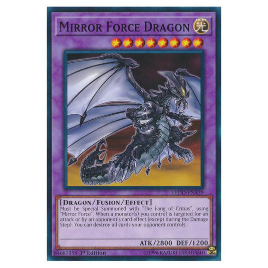 Yu-Gi-Oh! - Legendary Dragon Decks - Mirror Force Dragon (Common) LEDD-ENA39