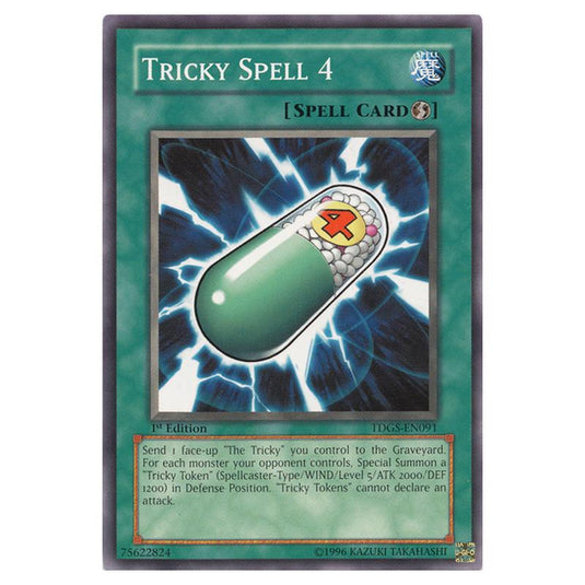 Yu-Gi-Oh! - The Duelist Genesis - Tricky Spell 4 (Common) TDGS-EN091