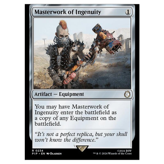 Magic The Gathering - Universes Beyond - Fallout - Masterwork of Ingenuity - 0234