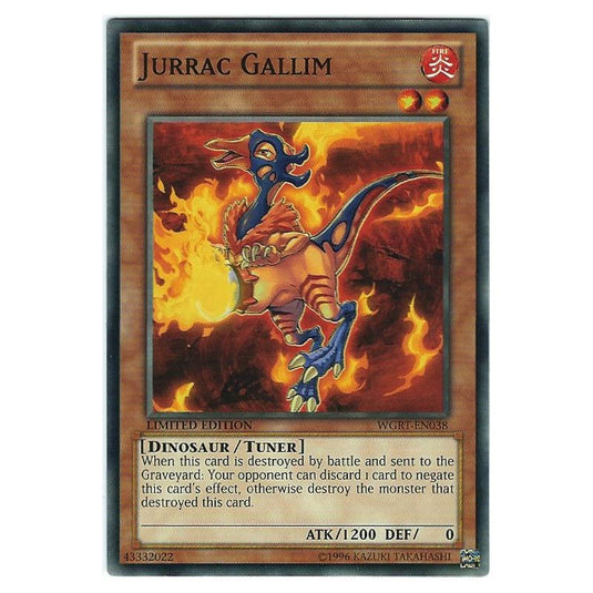Yu-Gi-Oh! - War of the Giants Reinforcements - Jurrac Gallim (Common) WGRT-EN038