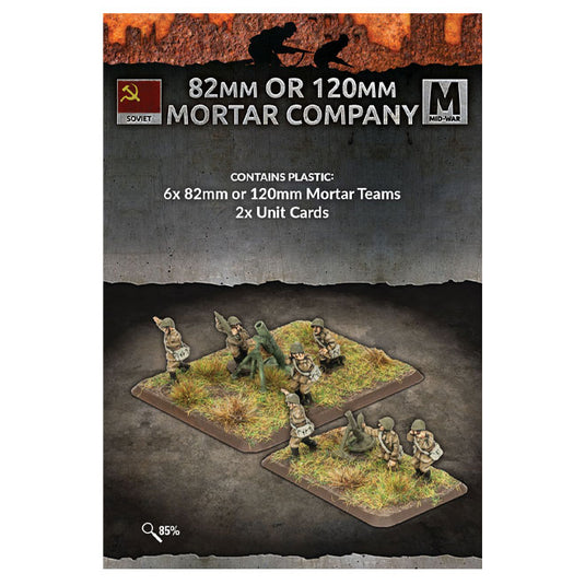 Flames of War - 82mm and 120mm Mortar Company