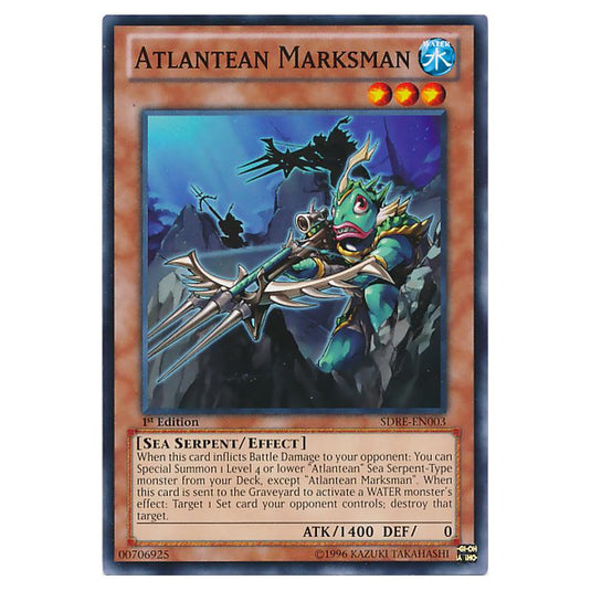 Yu-Gi-Oh! - Realm of the Sea Emperor Structure Deck - Atlantean Marksman (Common) SDRE-EN003