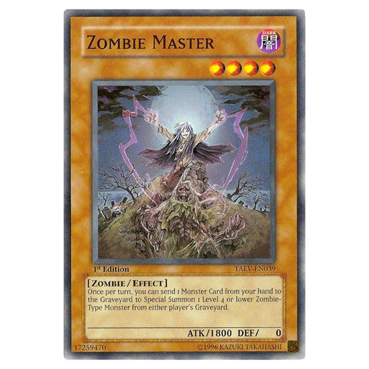 Yu-Gi-Oh! - Tactical Evolution - Zombie Master (Super Rare) TAEV-EN039