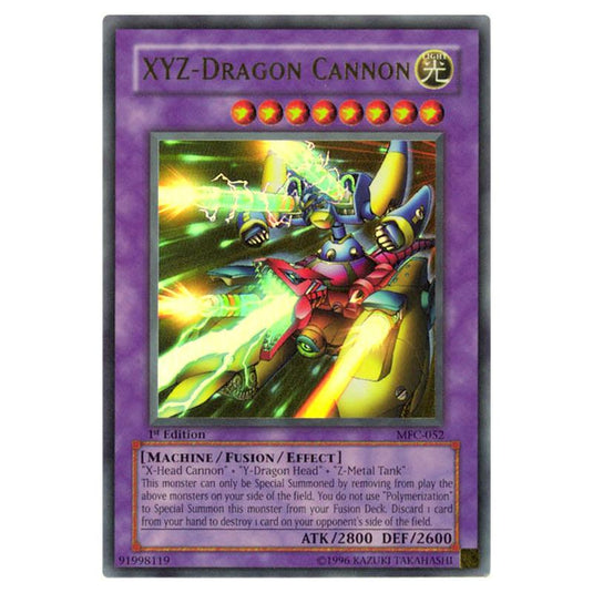 Yu-Gi-Oh! - Magician\'s Force - XYZ-Dragon Cannon (Ultra Rare) MFC-052