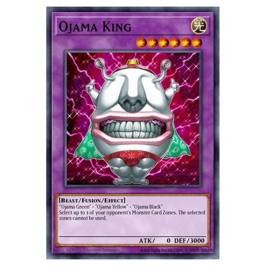 Yu-Gi-Oh! - Speed Duel GX - Duel Academy Box - Ojama King (Common) SGX1-ENC21