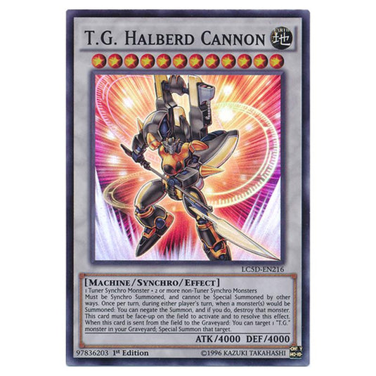 Yu-Gi-Oh! - Legendary Collection 5D's Mega Pack - T.G. Halberd Cannon (Super Rare) LC5D-EN216