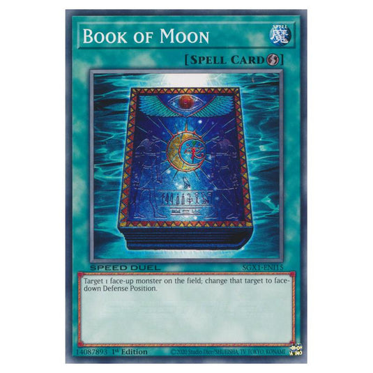 Yu-Gi-Oh! - Speed Duel GX - Duel Academy Box - Book of Moon (Common) SGX1-ENI15