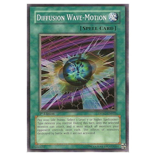 Yu-Gi-Oh! - Duelist Pack - Yugi - Diffusion Wave-Motion (Common) DPYG-EN023