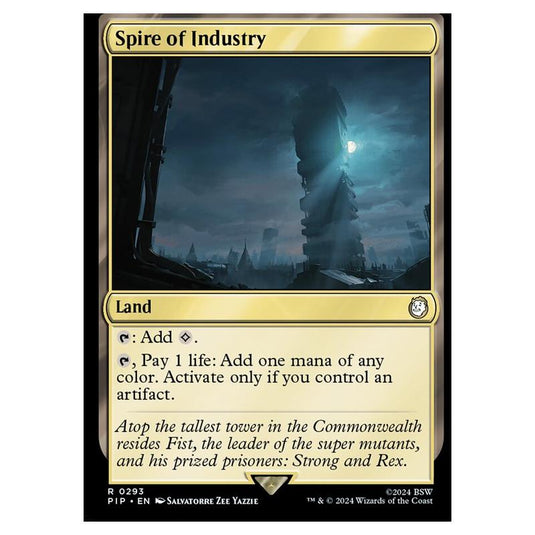 Magic The Gathering - Universes Beyond - Fallout - Spire of Industry - 0293