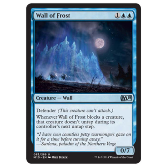 Magic the Gathering - M15 Core Set - Wall of Frost - 83/269