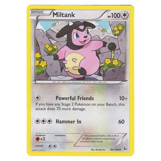 Pokemon - XY - Flashfire - Miltank - 83/106