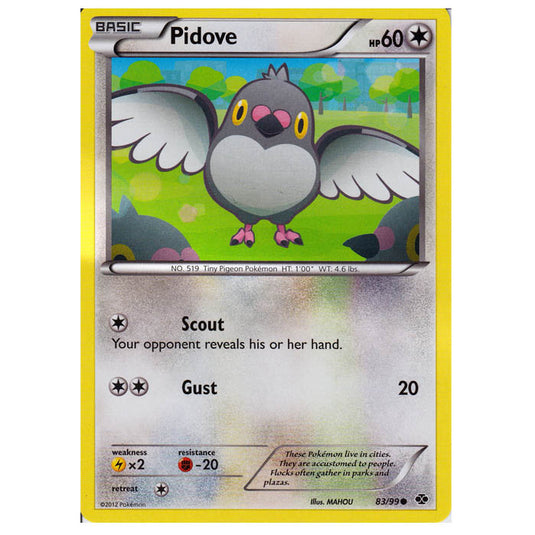 Pokemon - Black & White - Next Destinies - Pidove 83/99