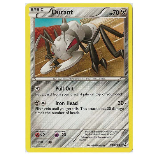 Pokemon - Black & White - Dragons Exalted - Durant - 83/124