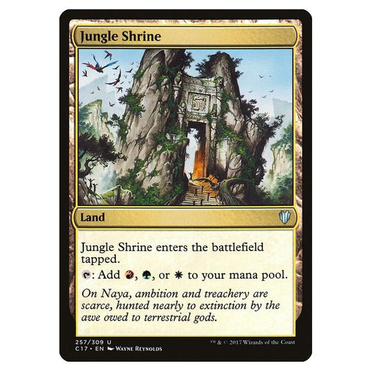 Magic The Gathering - Commander 2017 - Jungle Shrine - 257/309