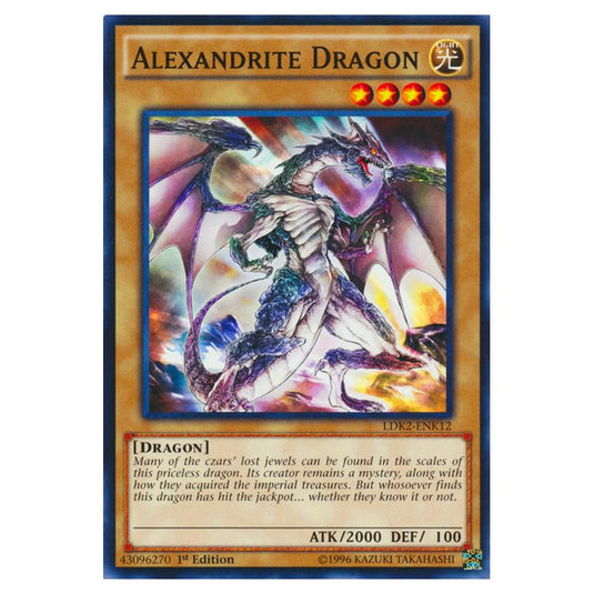 Yu-Gi-Oh! - Legendary Decks II - Alexandrite Dragon (Common) LDK2-ENK12