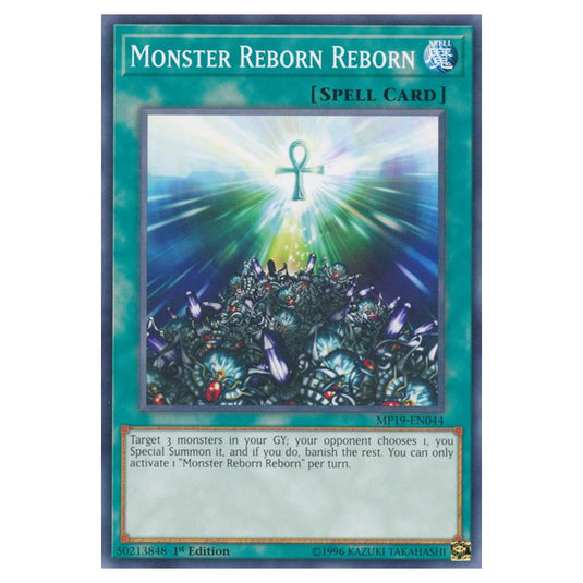 Yu-Gi-Oh! - 2019 Gold Sarcophagus Tin Mega Pack - Monster Reborn Reborn (Common) MP19-EN044