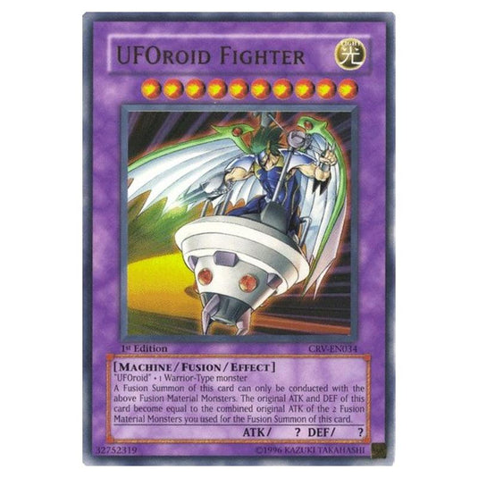 Yu-Gi-Oh! - Cybernetic Revolution - UFOroid Fighter (Ultimate Rare) CRV-EN034
