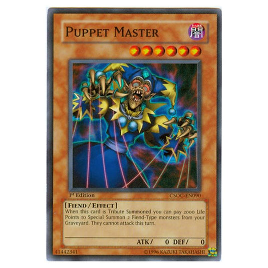 puppet master yugioh card Yu-Gi-Oh! - Crossroads of Chaos