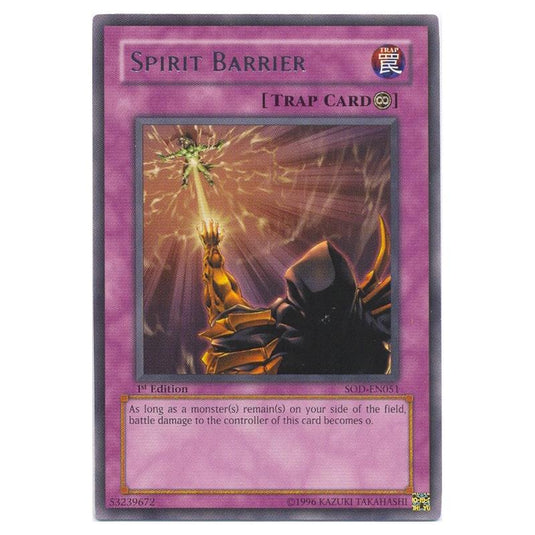 Yu-Gi-Oh! - Soul of the Duelist - Spirit Barrier (Rare) SOD-EN051