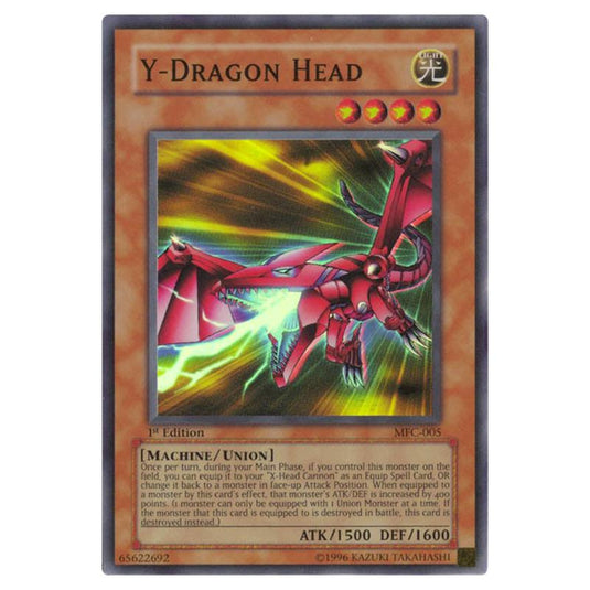 Yu-Gi-Oh! - Magician\'s Force - Y-Dragon Head (Super Rare) MFC-005
