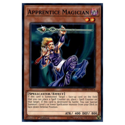 Yu-Gi-Oh! - Structure Deck - Order of the Spellcasters - Apprentice Magician (Common) SR08-EN014