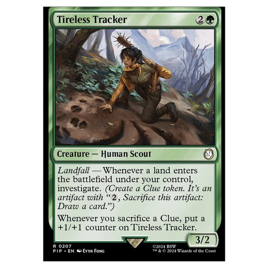 Magic The Gathering - Universes Beyond - Fallout - Tireless Tracker - 0207