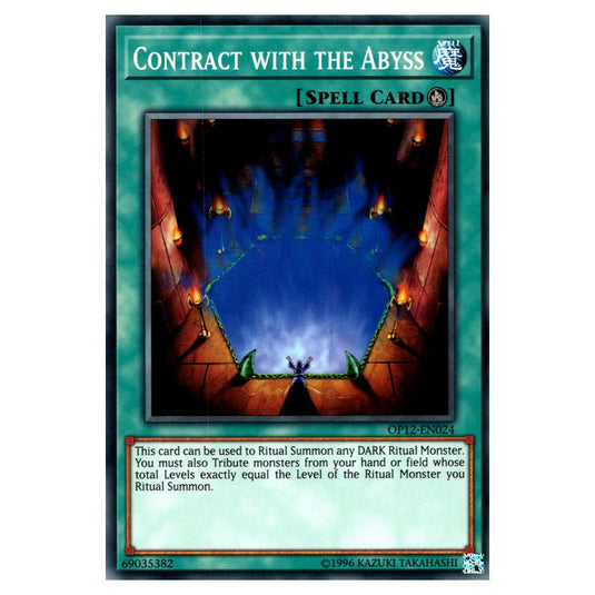 Yu-Gi-Oh! - OTS Tournament Pack 12 - Contract with the Abyss (Common) OP12-EN024