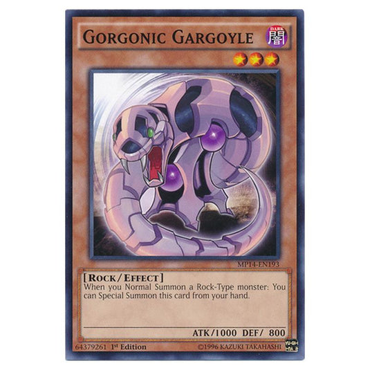 Yu-Gi-Oh! - 2014 Mega-Tin Mega Pack - Gorgonic Gargoyle (Common) MP14-EN193