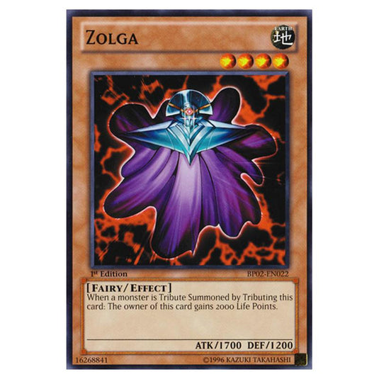 Yu-Gi-Oh! - Battle Pack 2 - War of the Giants - Zolga (Common) BP02-EN022