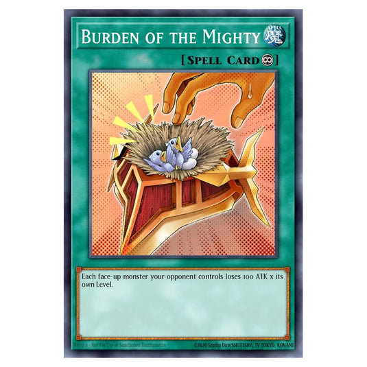Yu-Gi-Oh! - Warriors' Strike Structure Deck - Burden of the Mighty (Common) SDWS-EN019