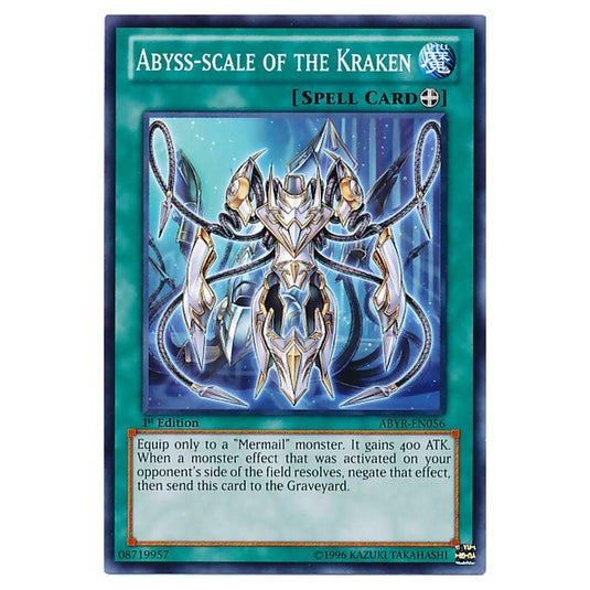 Yu-Gi-Oh! - Abyss Rising - Abyss-scale of the Kraken (Common) ABYR-EN056