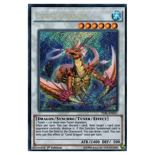 Yu-Gi-Oh! - The Dark Illusion - Coral Dragon (Secret Rare) TDIL-EN051