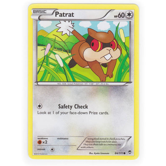 Pokemon - XY Furious Fists - Patrat - 84/111