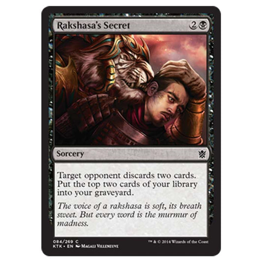 Magic the Gathering - Khans Of Tarkir - Rakshasas Secret - 84/269