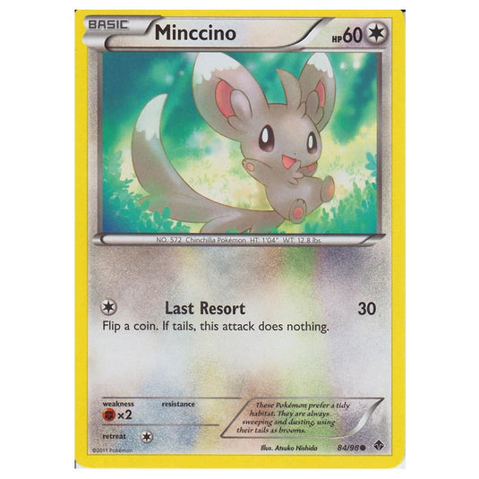 Pokemon - Black & White - Emerging Powers - Minccino 84/98