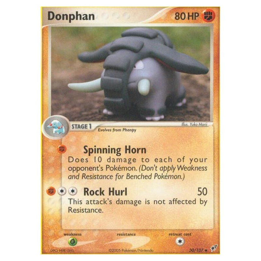 Pokemon - EX Deoxys - Donphan - 030/107