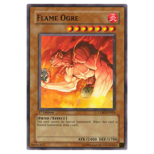 Yu-Gi-Oh! - Cyberdark Impact - Flame Ogre (Common) CDIP-EN014