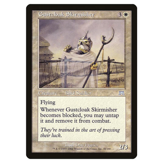 Magic The Gathering - Onslaught - Gustcloak Skirmisher - 38/350 (Foil)