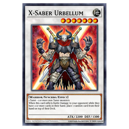 Yu-Gi-Oh! - Starter Deck - Duelist Toolbox - X-Saber Urbellum (Common) 5DS3-EN040