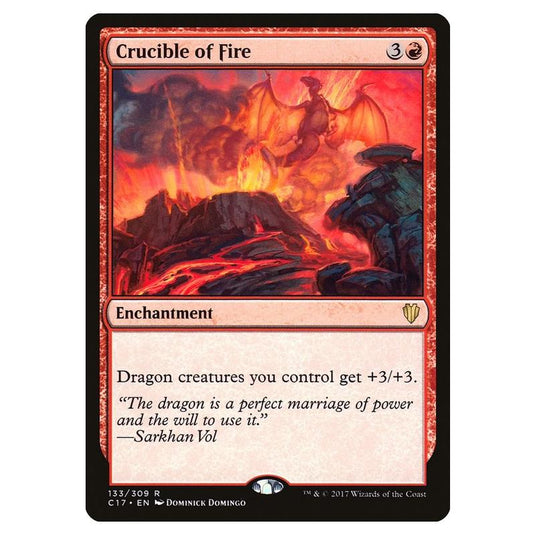 Magic The Gathering - Commander 2017 - Crucible of Fire - 133/309