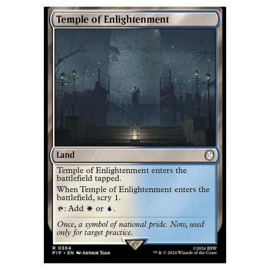 Magic The Gathering - Universes Beyond - Fallout - Temple of Enlightenment - 0304