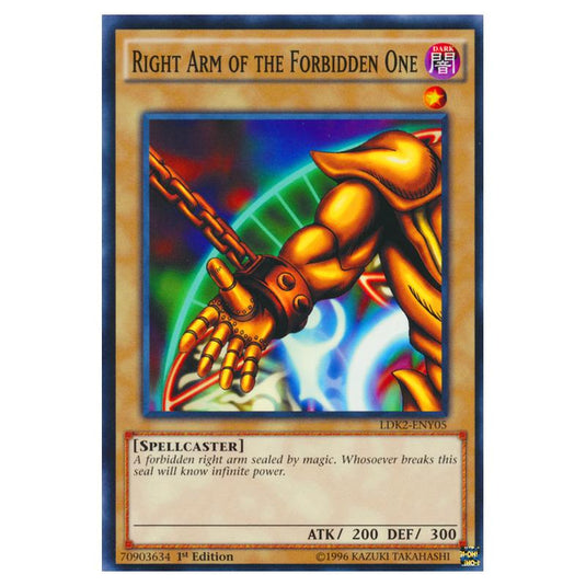 Yu-Gi-Oh! - Legendary Decks II - Right Arm of the Forbidden One (Common) LDK2-ENY05