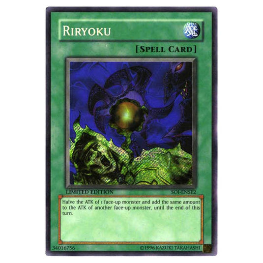 Yu-Gi-Oh! - Shadow of Infinity - Special Edition - Riryoku (Secret Rare) SOI-ENSE2
