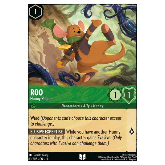 Lorcana - Attack of the Vine! - Roo - Hunny Rogue (Uncommon) - 83/207