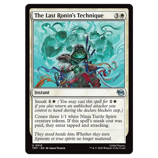 Magic The Gathering - Teenage Mutant Ninja Turtles - The Last Ronin's Technique - 0012