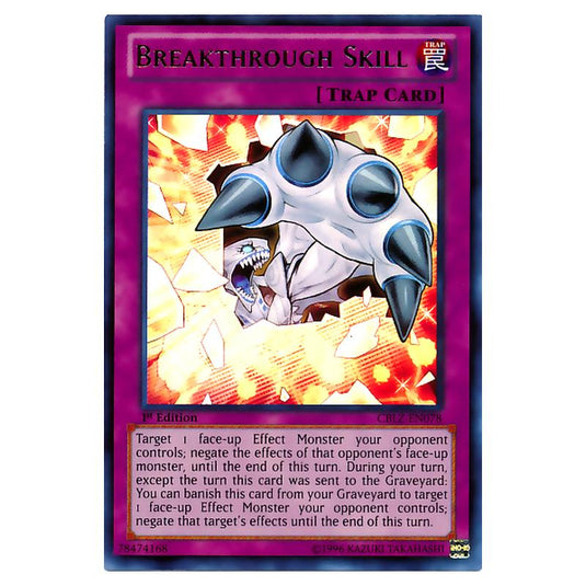 Yu-Gi-Oh! - Cosmo Blazer - Breakthrough Skill (Ultra Rare) CBLZ-EN078